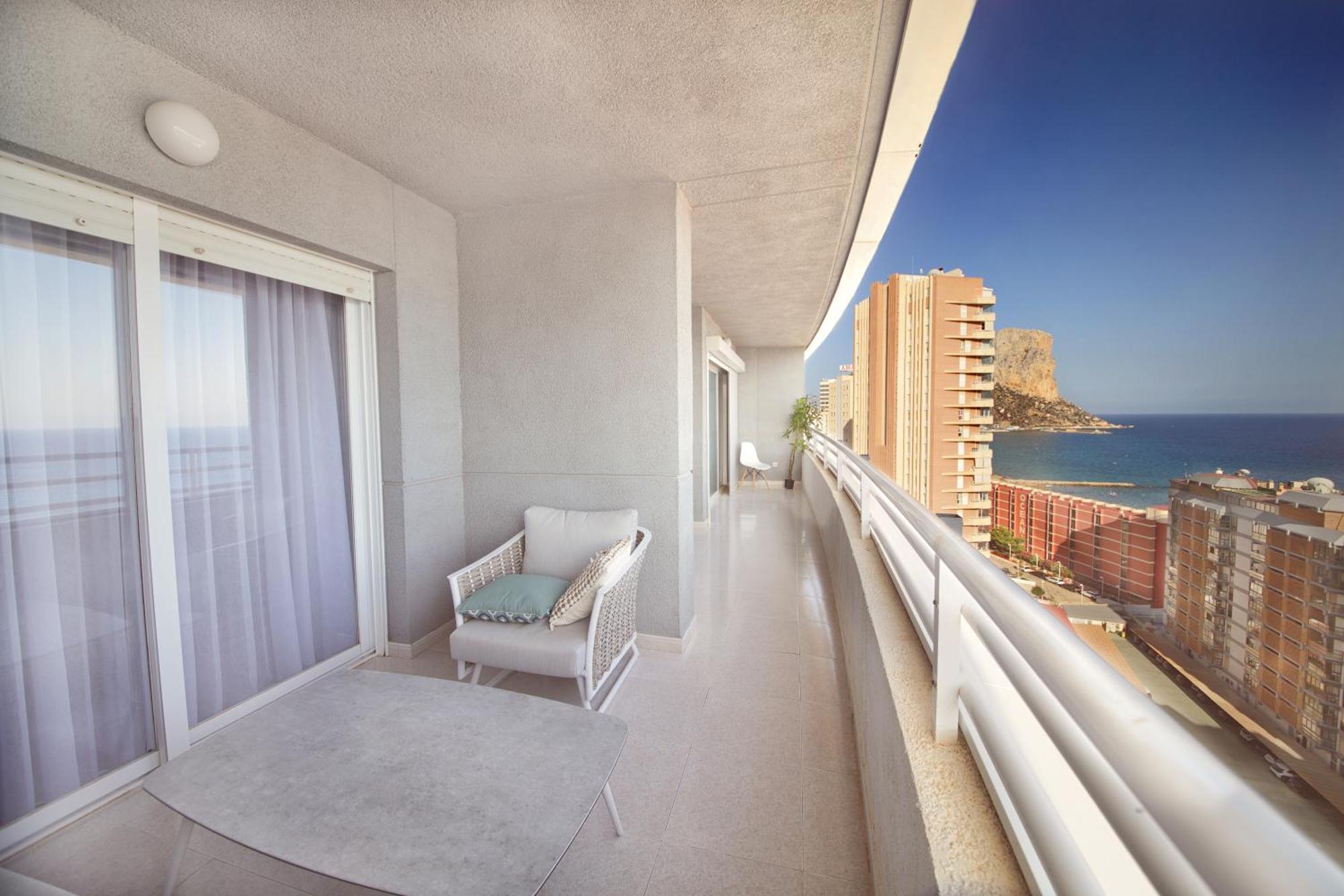 Apartamento Con Vista Al Mar Calpe Exterior foto